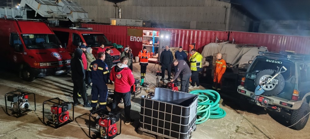 Εκπαίδευση Τμήματος Αντιμετώπισης Καταστροφών στις Αντλίες από την ΕΠΟΜΕΑ