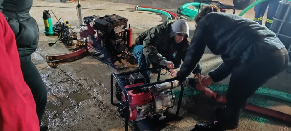 Εκπαίδευση Τμήματος Αντιμετώπισης Καταστροφών στις Αντλίες από την ΕΠΟΜΕΑ