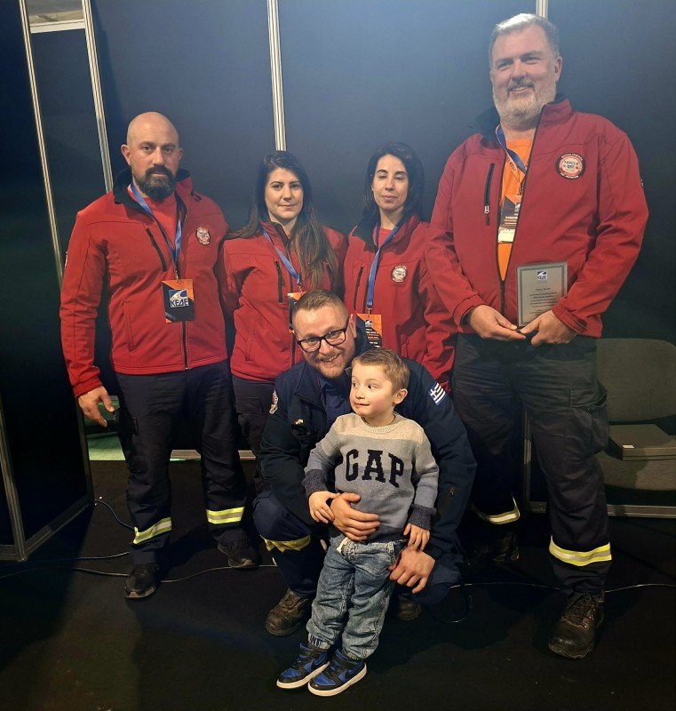 Βράβευση της ΕΠΟΜΕΑ Αιγάλεω στο Συνέδριο για την Κλιματική Κρίση και την Πολιτική Προστασία