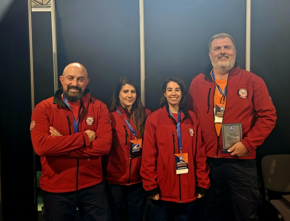 Βράβευση της ΕΠΟΜΕΑ Αιγάλεω στο Συνέδριο για την Κλιματική Κρίση και την Πολιτική Προστασία