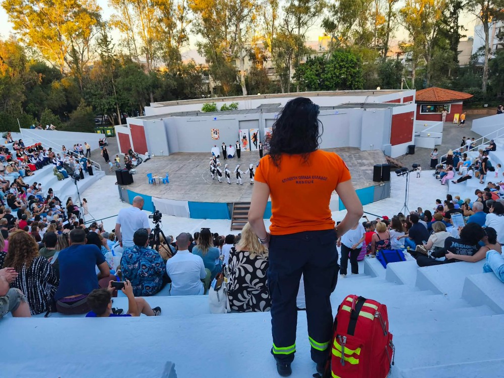 📍 Υγειονομική κάλυψη εκδήλωσης του 7ου Δημοτικού Σχολείου Αιγάλεω