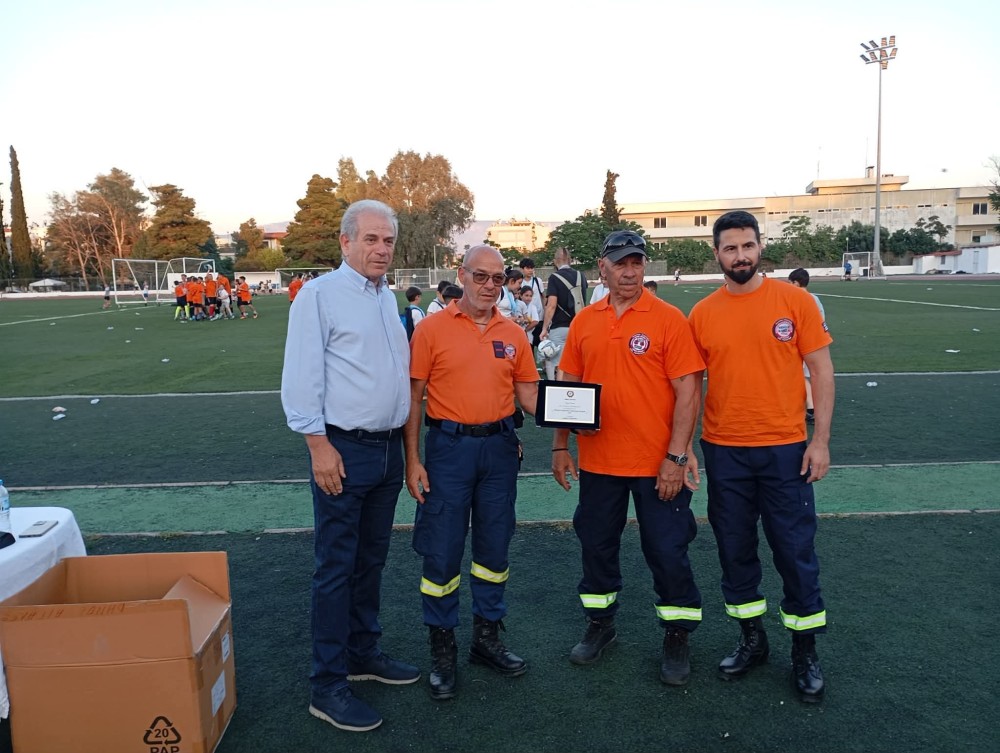 Τελετή λήξης του Τουρνουά Ποδοσφαίρου Δημοτικών Σχολείων Αιγάλεω 2026