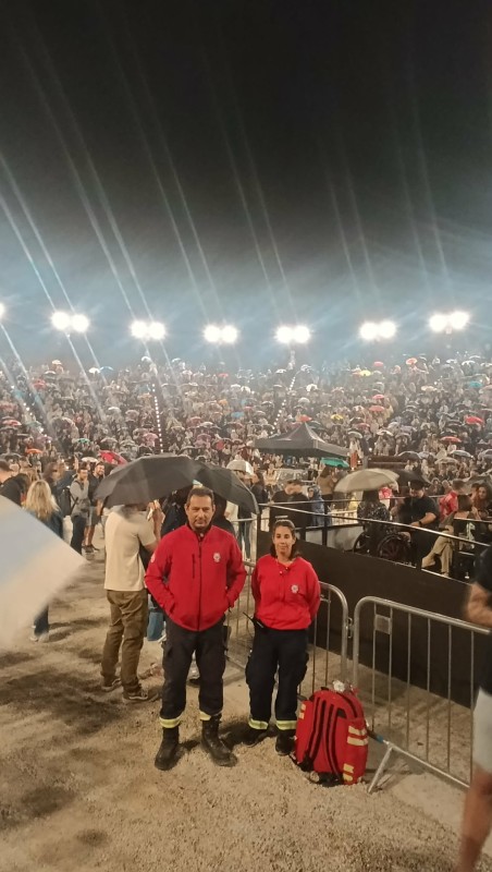 Υγειονομική κάλυψη της ΕΠ.ΟΜ.Ε.Α. στο Θέατρο Λυκαβηττού