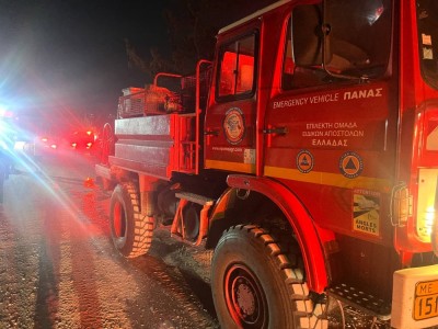 Άμεση Κινητοποίηση της ΕΠΟΜΕΑ στην Πυρκαγιά στο Καματερό