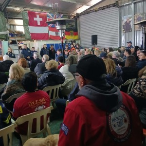 Κοπή πρωτοχρονιάτικης πίτας Πυροσβεστικό Σώμα Εθελοντών (ΠΥ.Σ.ΕΘ.) Ν. Βουτζά - Προβαλίνθου