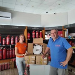 Ένα μεγάλο ευχαριστώ στην εταιρεία FIREVAC για την ευγενική συνδρομή της  Ένα μεγάλο ευχαριστώ στην εταιρεία FIREVAC για την ευγενική συνδρομή της